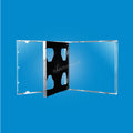 5 QUVIDO CD Hüllen JewelCase Schwarz Double 10.4mm