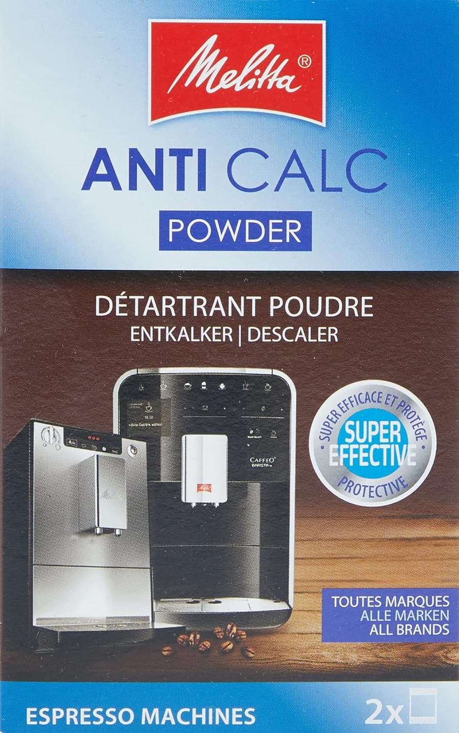 MELITTA ANTI CALC Entkalkerpulver Espresso Maschinen