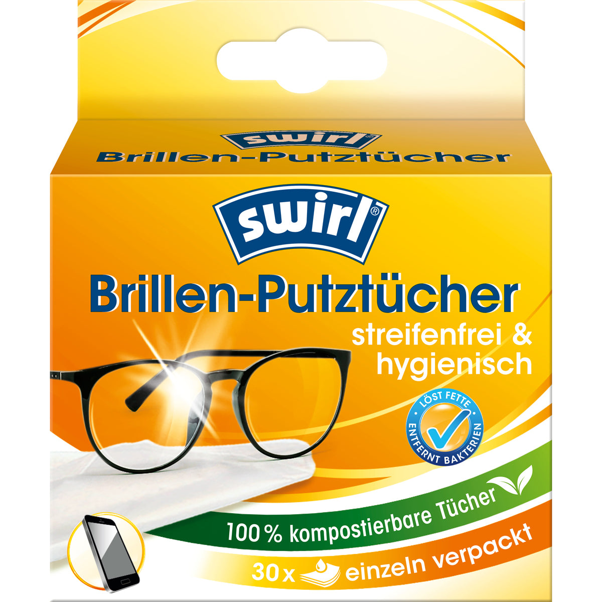 SWIRL Brillenputztücher 30 Stück