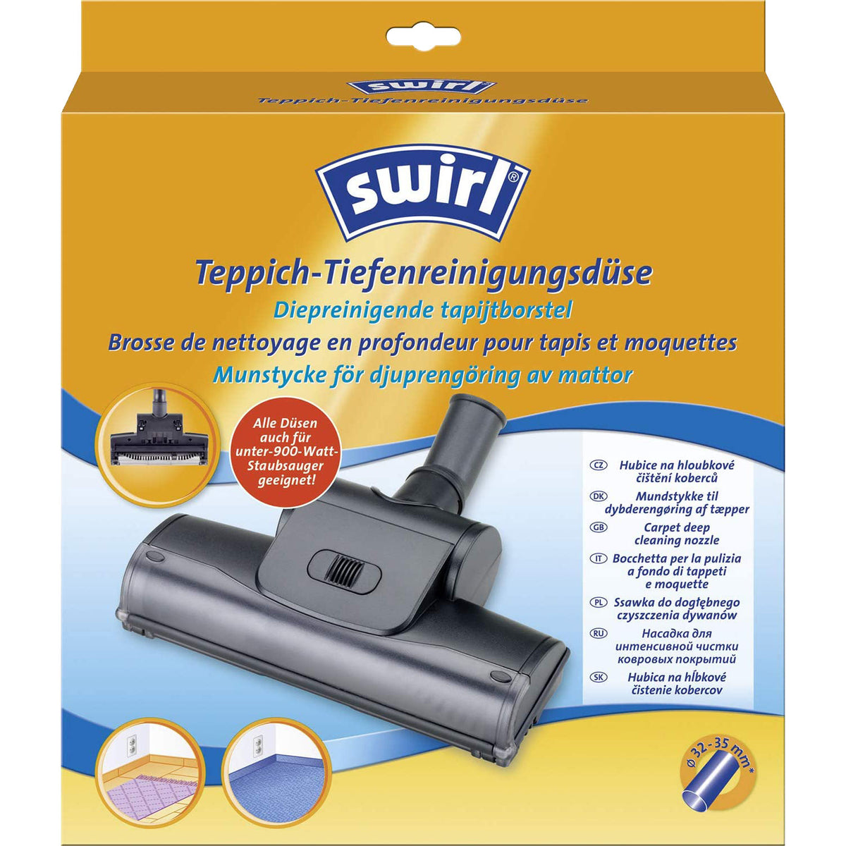 SWIRL Teppich-Tiefenreinigungsdüse