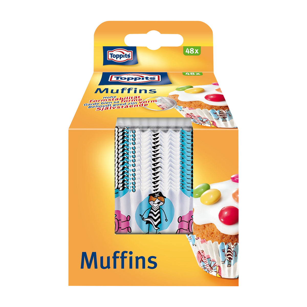 TOPPITS Muffin-Förmchen 48 Stück