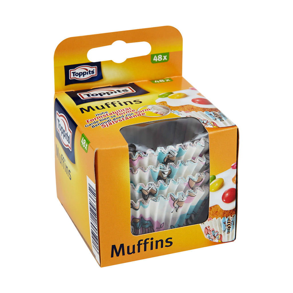 TOPPITS Muffin-Förmchen 48 Stück