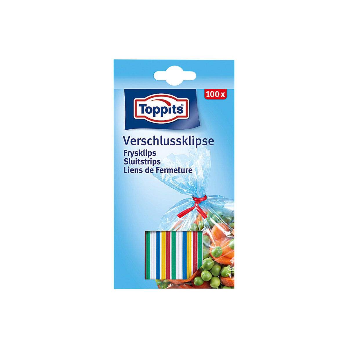TOPPITS Verschlussklipse 100 Stück