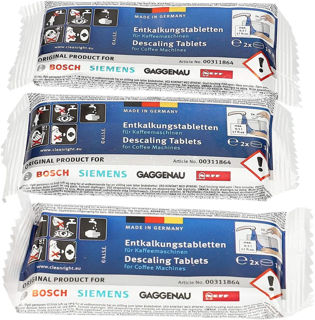 6 BSH Entkalkungstabletten