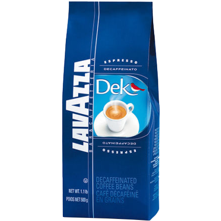 LAVAZZA DEK Kaffee ganze Bohnen 500g