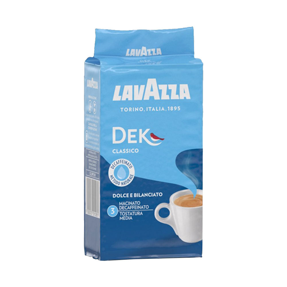 LAVAZZA DEK Kaffee gemahlen 250g