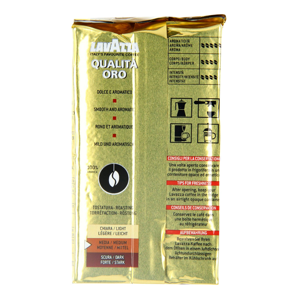 LAVAZZA ORO Kaffee gemahlen 250g