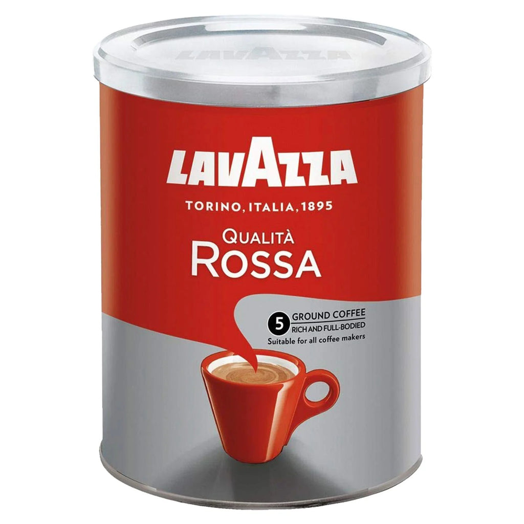 LAVAZZA ROSSA Kaffee gemahlen in Dose 250g