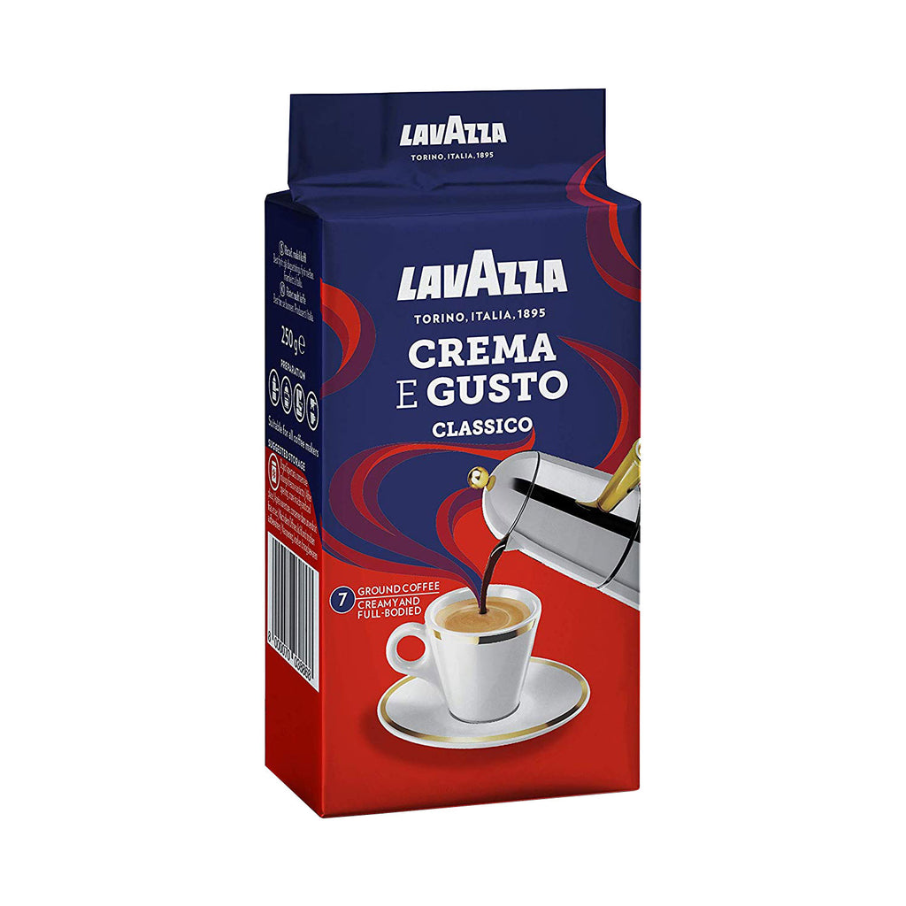 LAVAZZA CREMAeGUSTO CLASSICO Kaffee gemahlen 250g