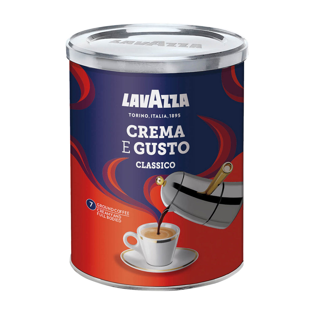 LAVAZZA CREMAeGUSTO CLASSICO Kaffee gemahlen in Dose 250g
