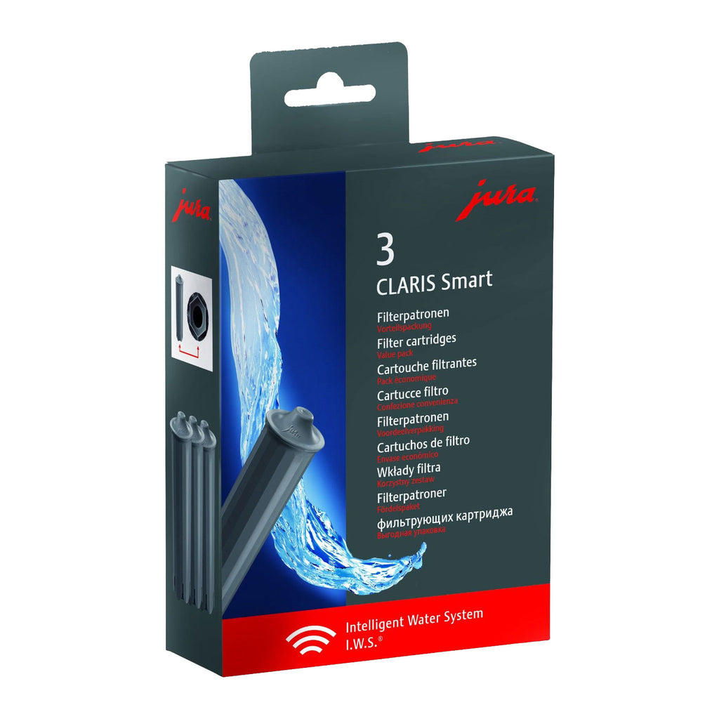 3 JURA CLARIS SMART+ Filterpatrone Set-Verpackung
