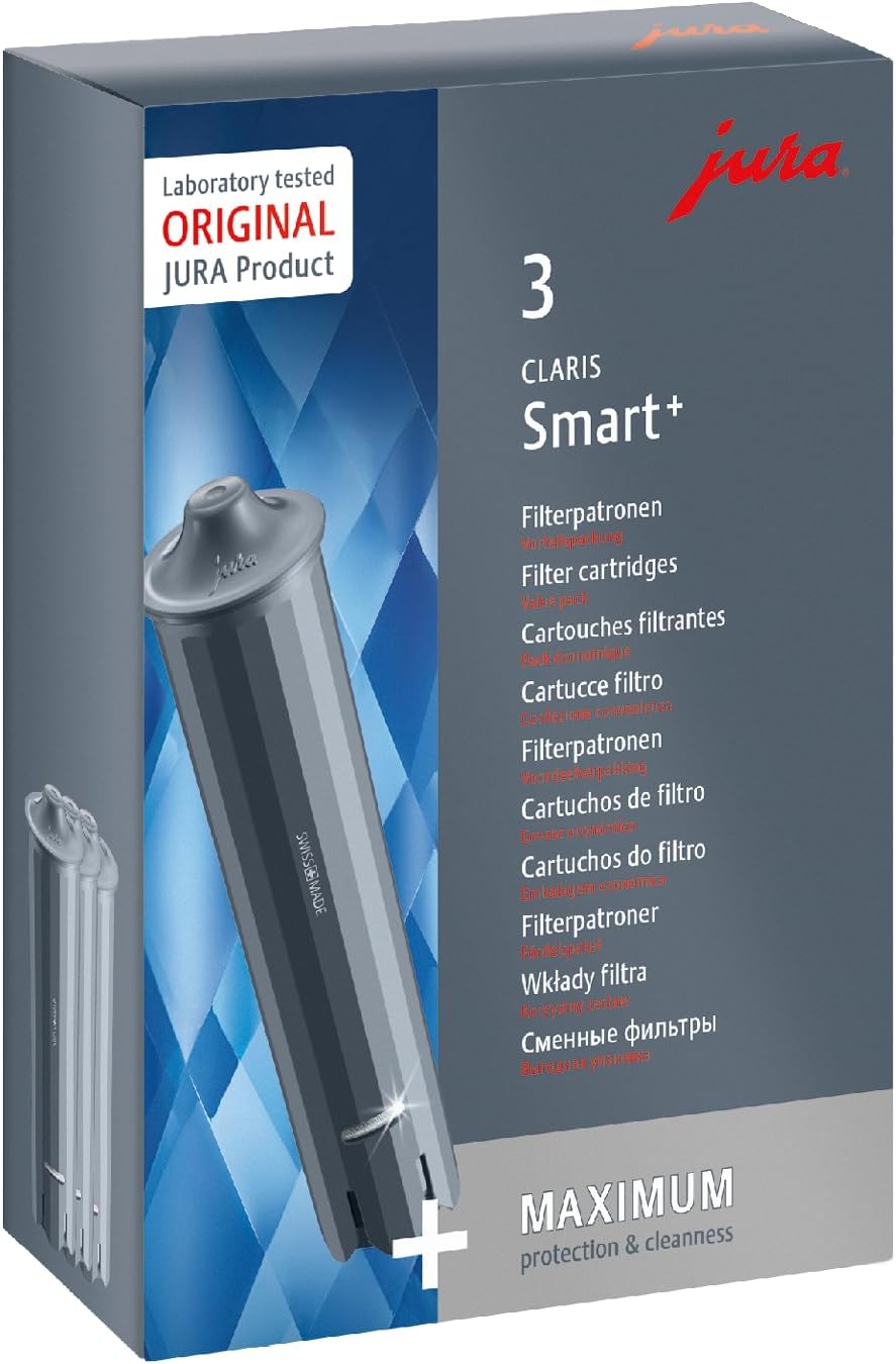 3 JURA CLARIS SMART+ Filterpatrone Set-Verpackung