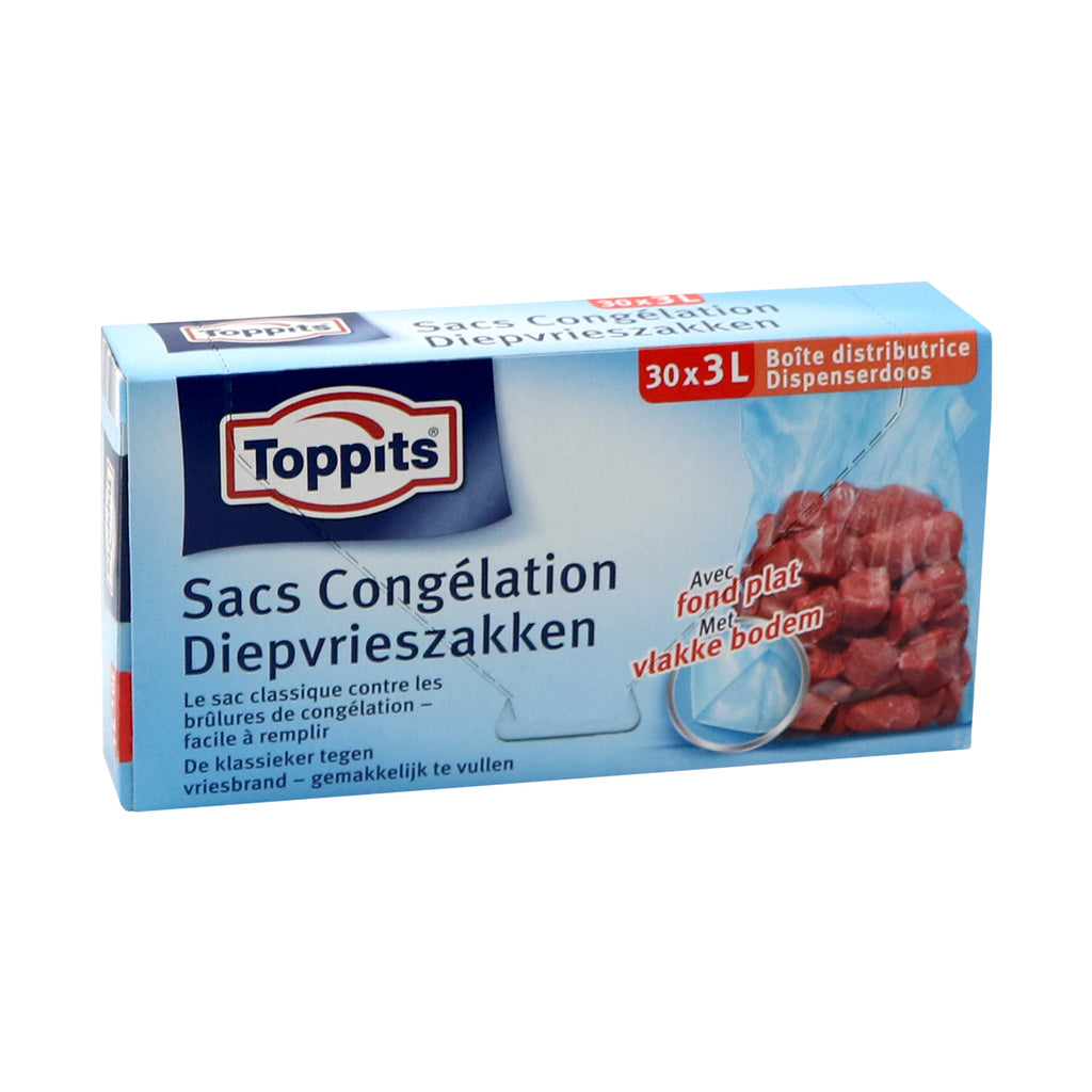 TOPPITS Tieffrierbeutel 30 x 3L (25 x 27cm)