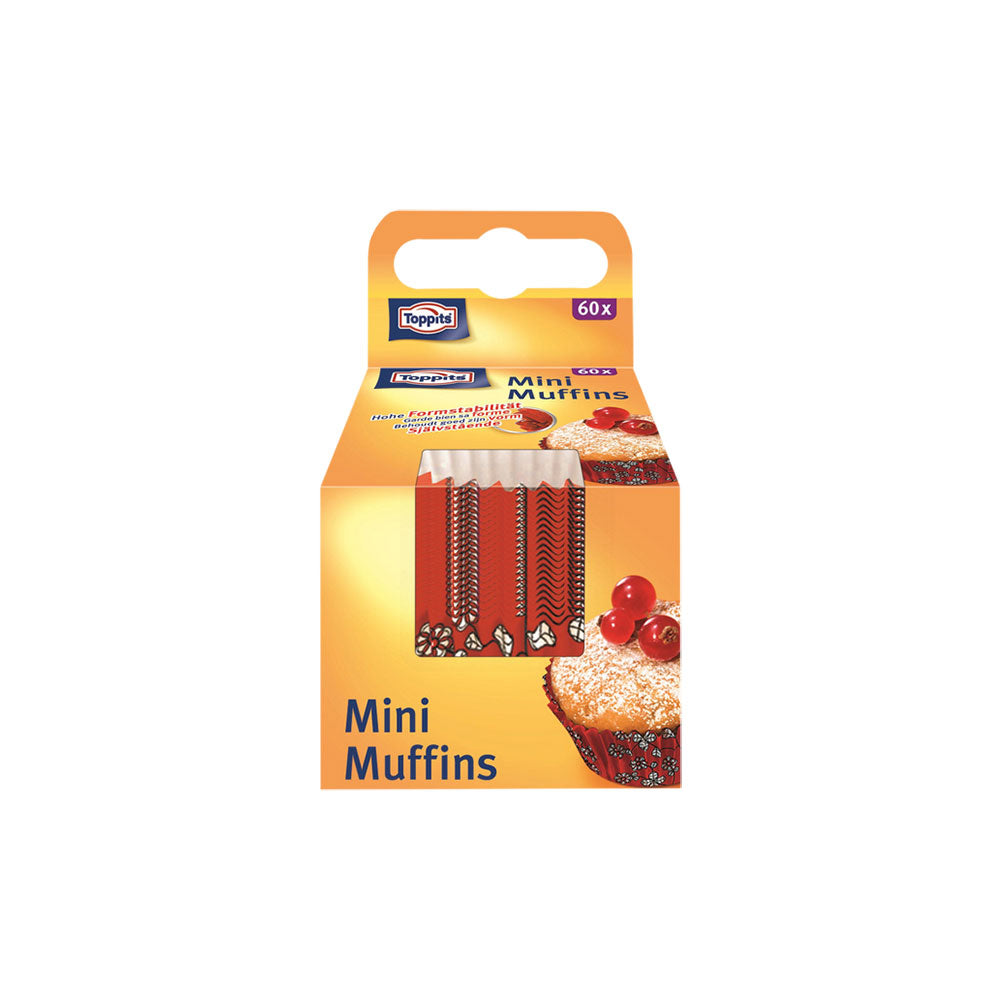 TOPPITS Mini Muffin-Förmchen 60 Stück