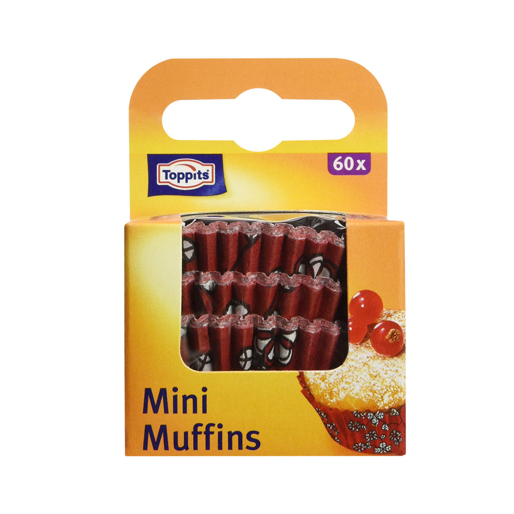 TOPPITS Mini Muffin-Förmchen 60 Stück