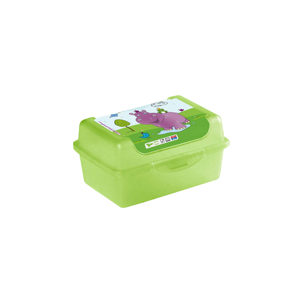 keeeper Deco-Box "olek" HIPPO lime 0.35 Liter, micro