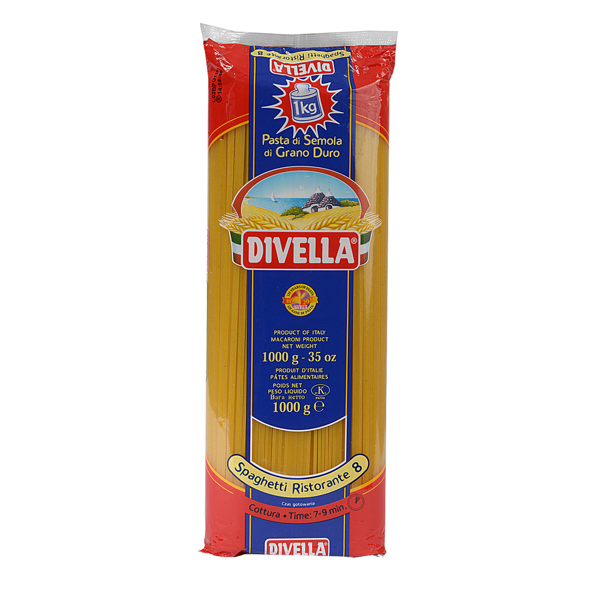 DIVELLA N8 Spaghetti 1000g