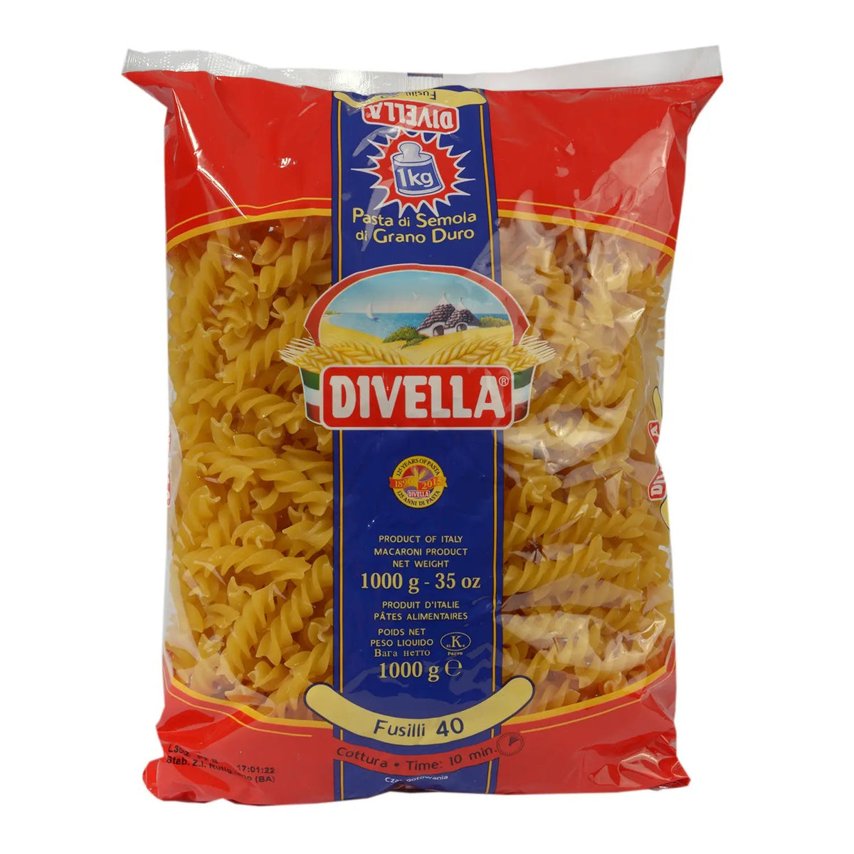 DIVELLA N40 Fusilli 1000g