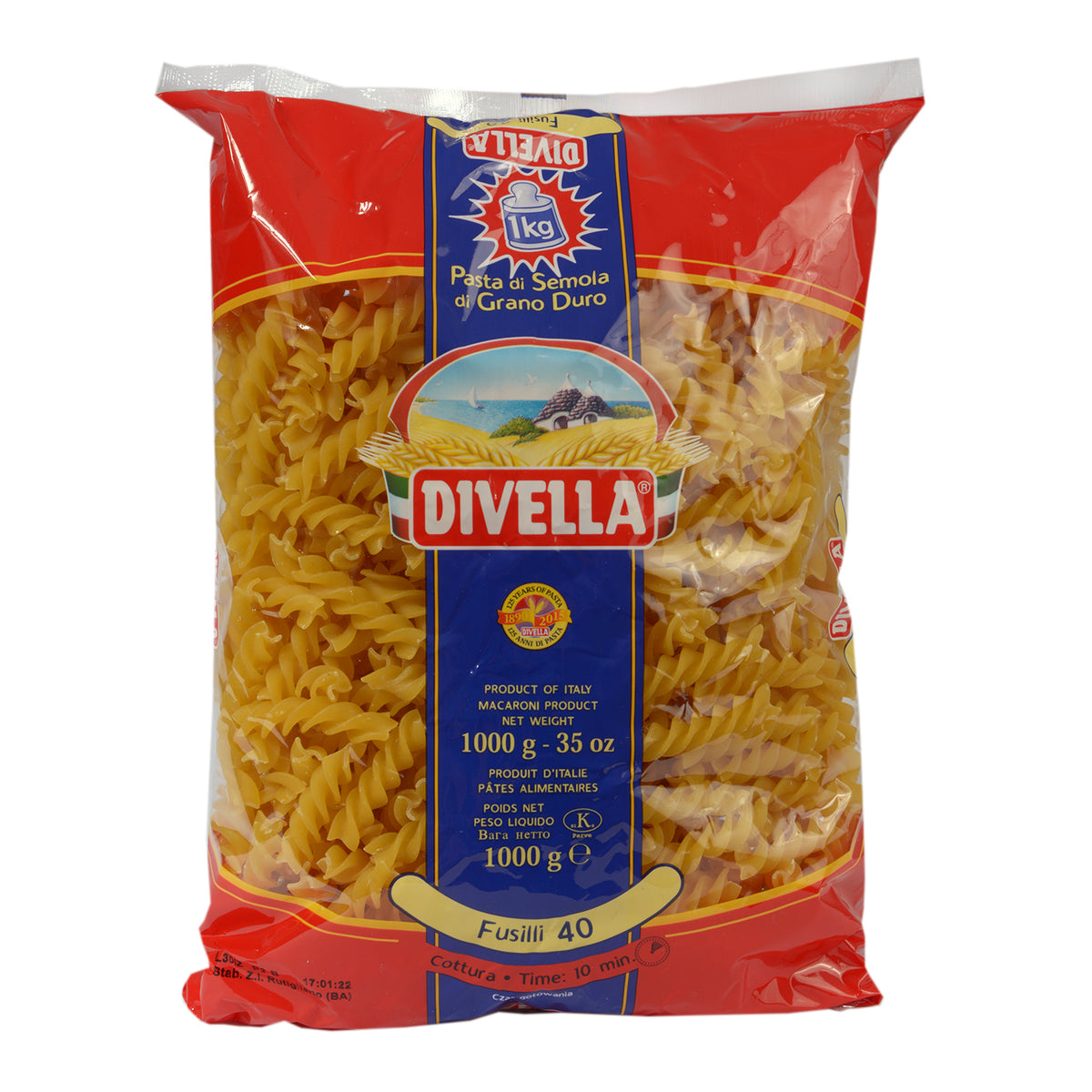 DIVELLA N40 Fusilli 1000g