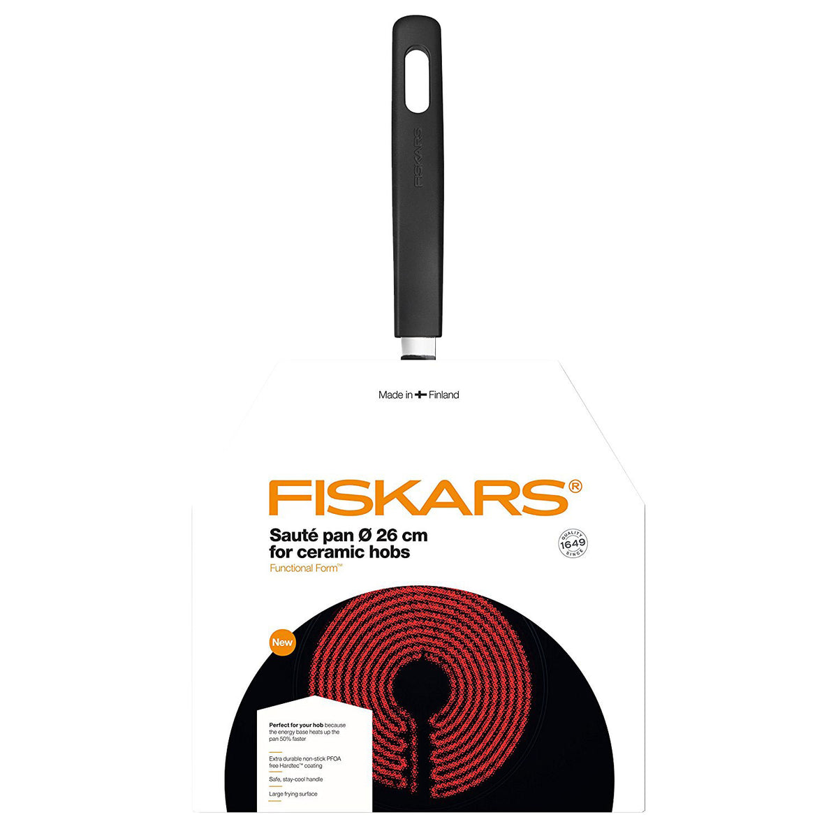 FISKARS FF Pfanne 26cm für Ceranfeld