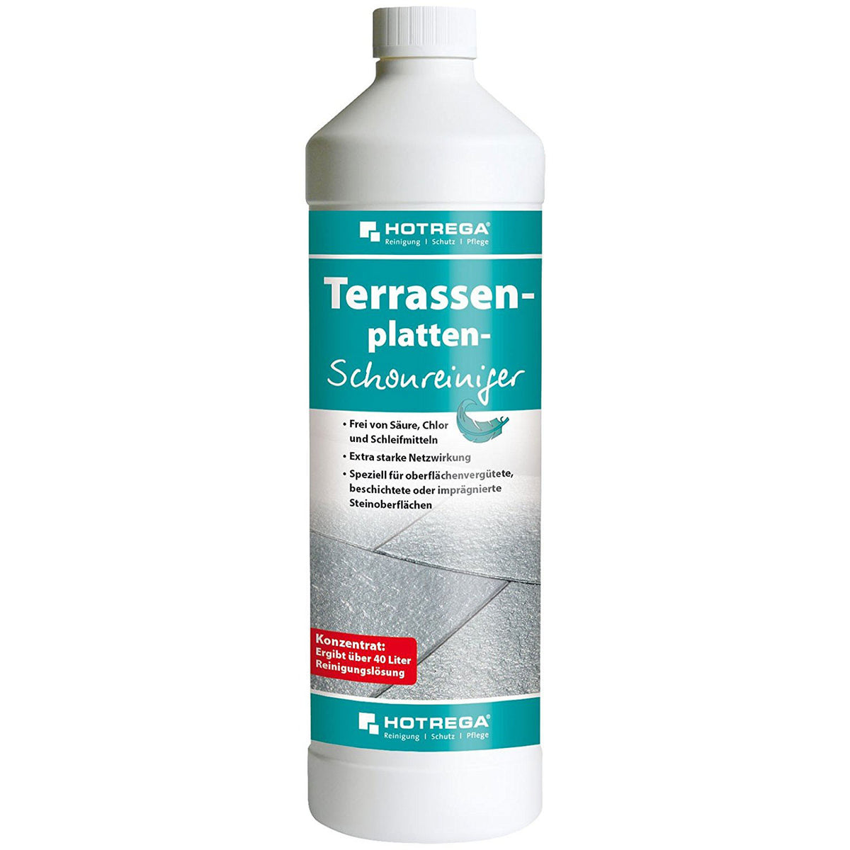 HOTREGA Terrassenplatten-Schonreiniger 1000ml Flasche