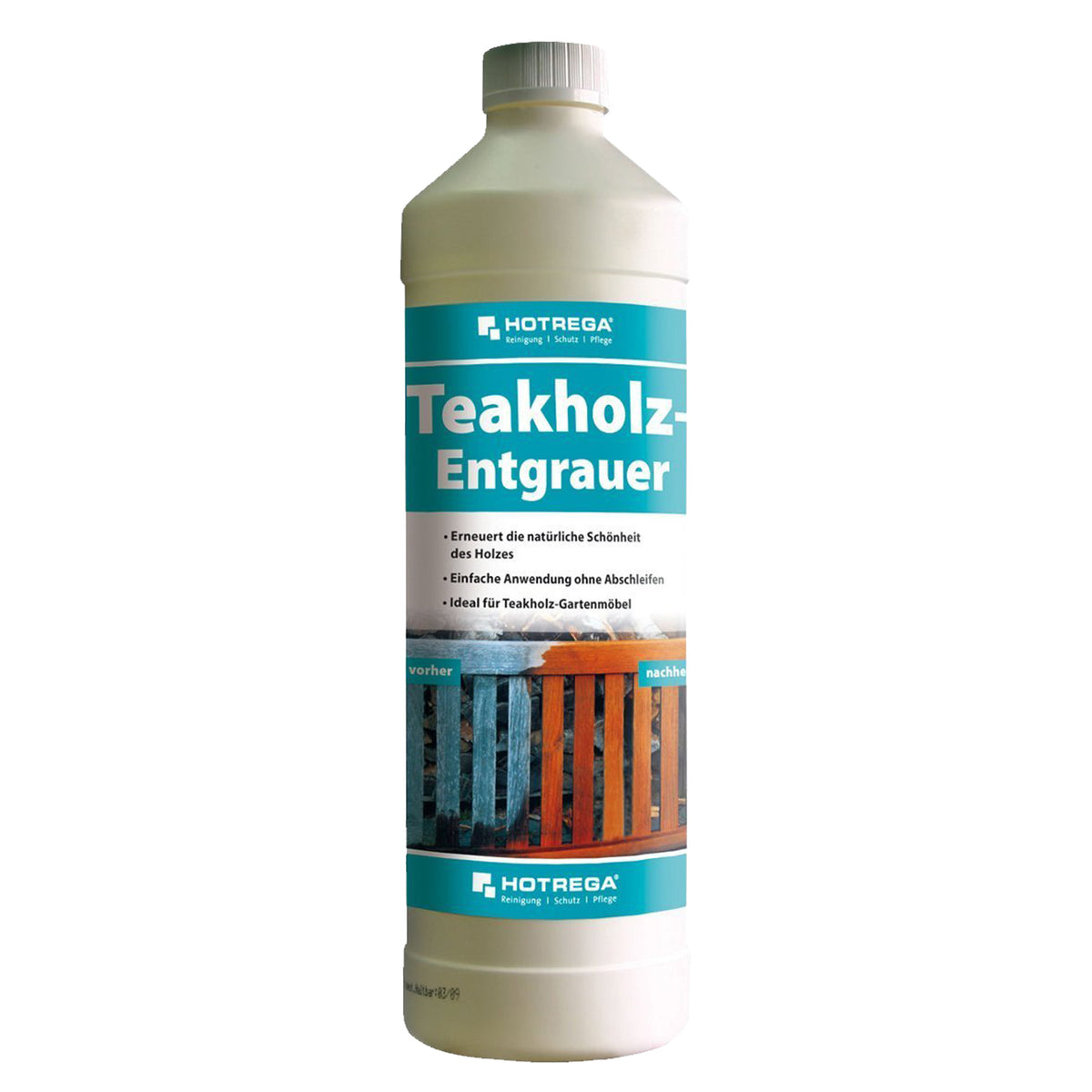 HOTREGA Teakholz-Entgrauer 1000ml Flasche