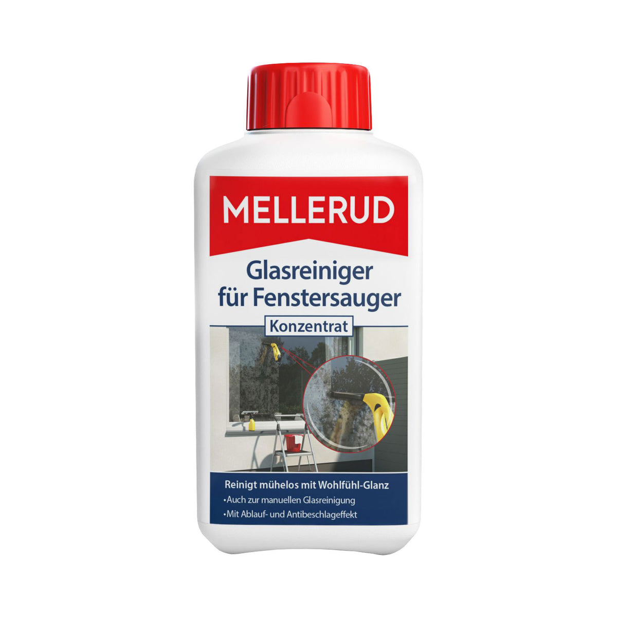 MELLERUD Glasreiniger für Fenstersauger Konzentrat 500ml