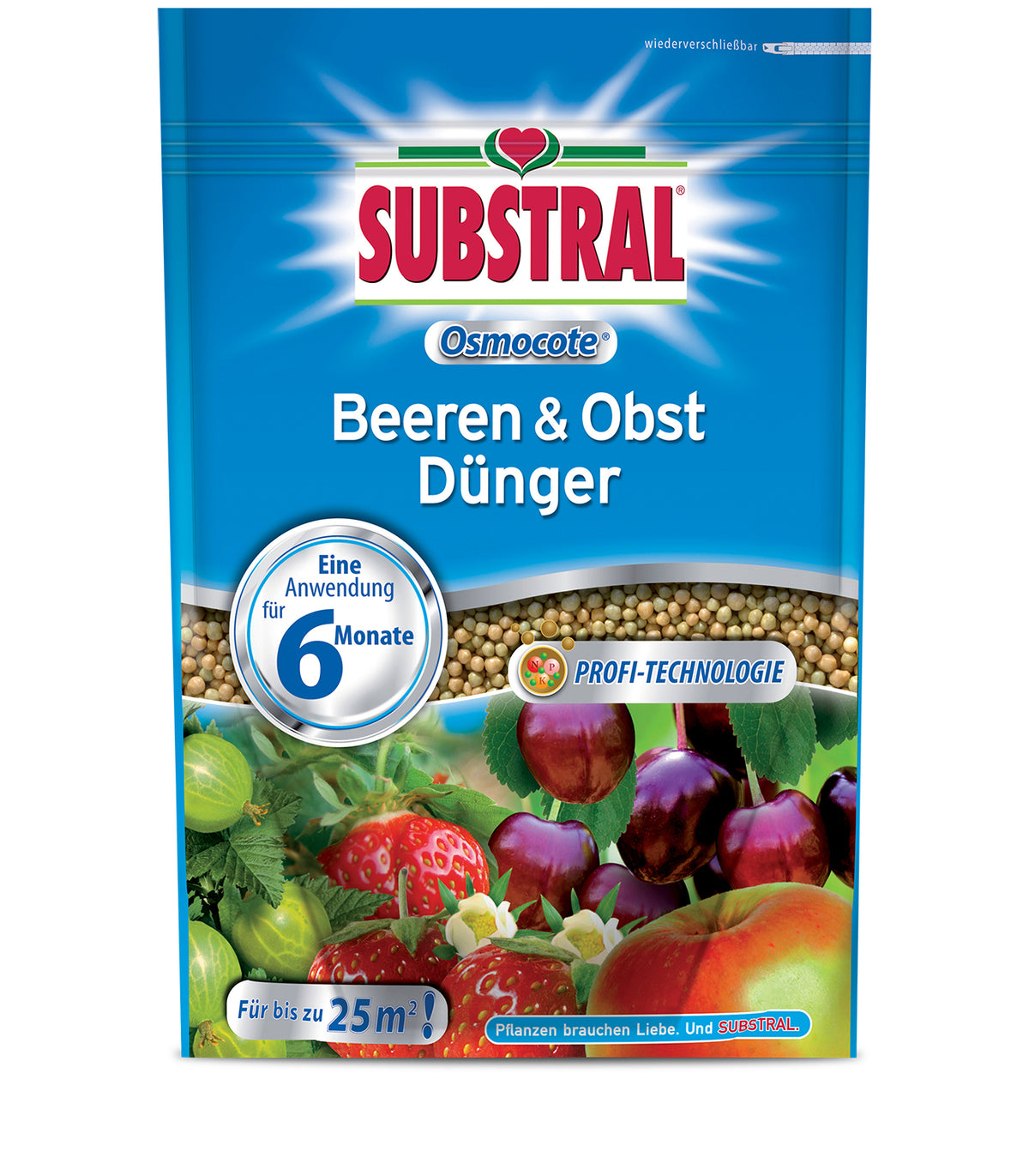 SUBSTRAL Osmocote Beeren & Obst Dünger 750g