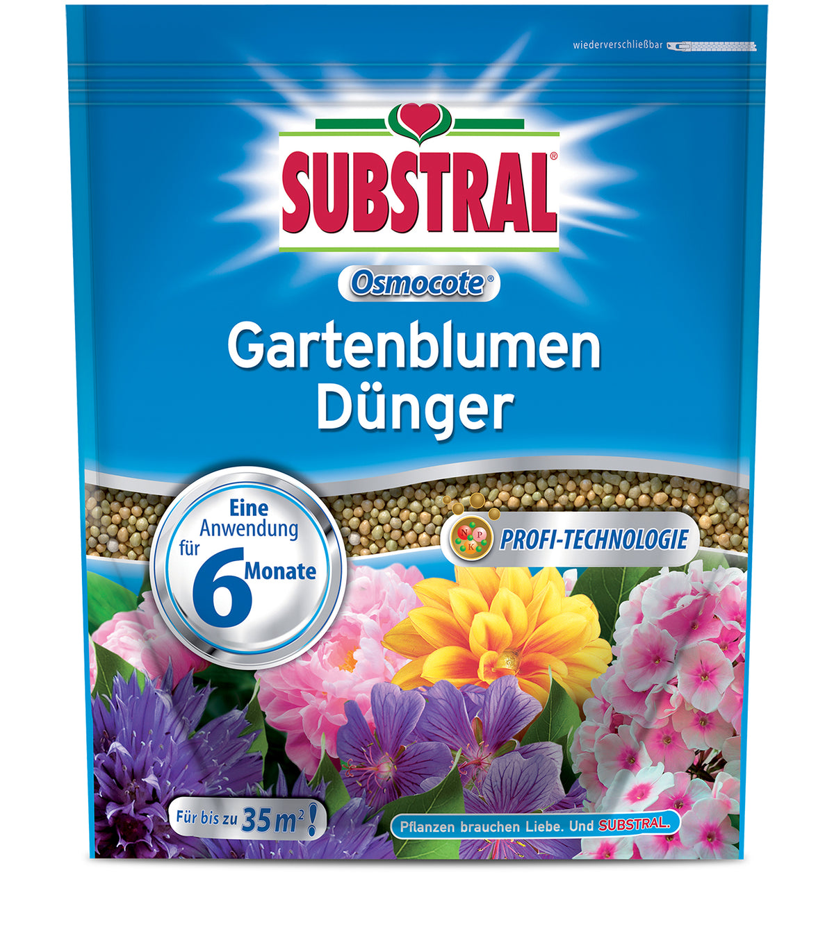 SUBSTRAL Osmocote Gartenblumen Dünger 1,5kg