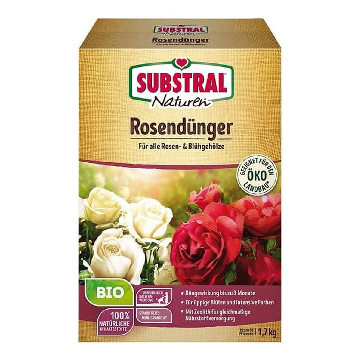 NATUREN Bio Rosendünger 1,7kg