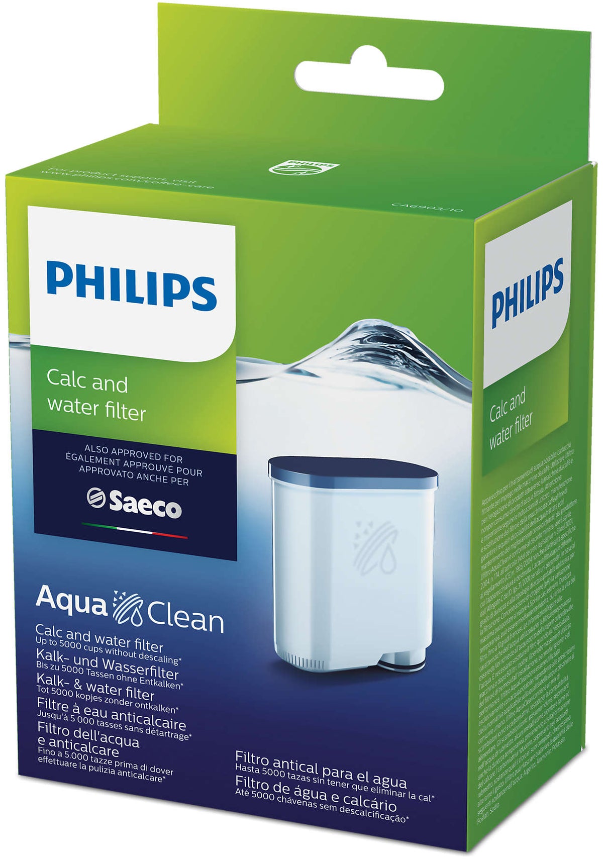 PHILIPS SAECO CA6903 AQUA CLEAN Kalk- und Wasserfilter