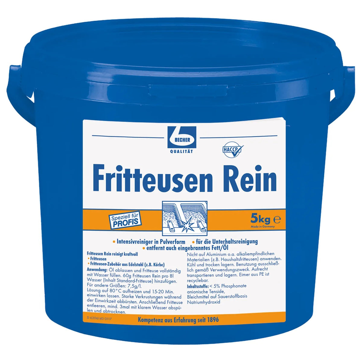 DR. BECHER Fritteusen Rein 5kg