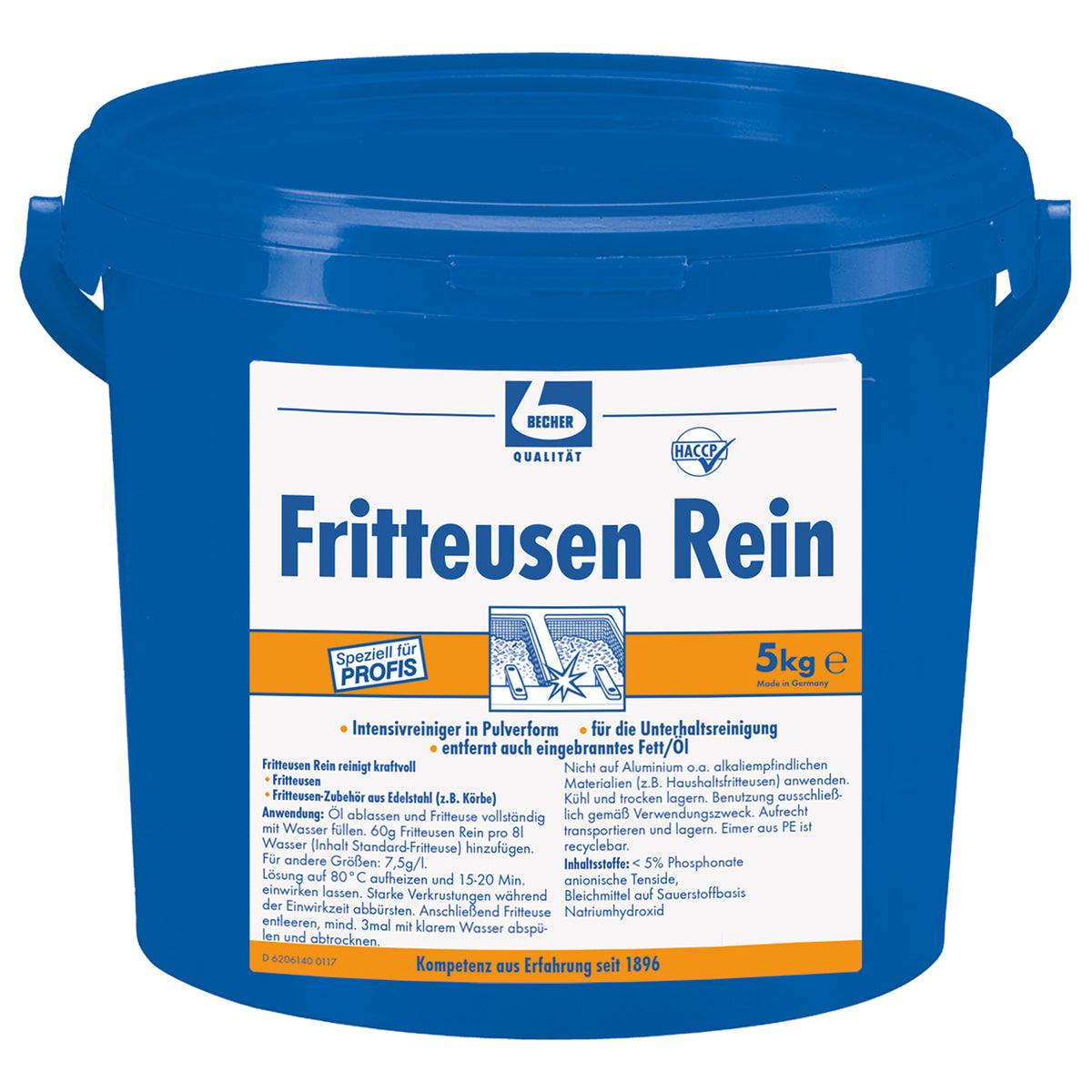 DR. BECHER Fritteusen Rein 5kg