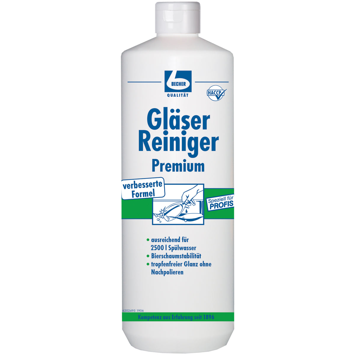 DR. BECHER Gläser-Reiniger Premium 1L
