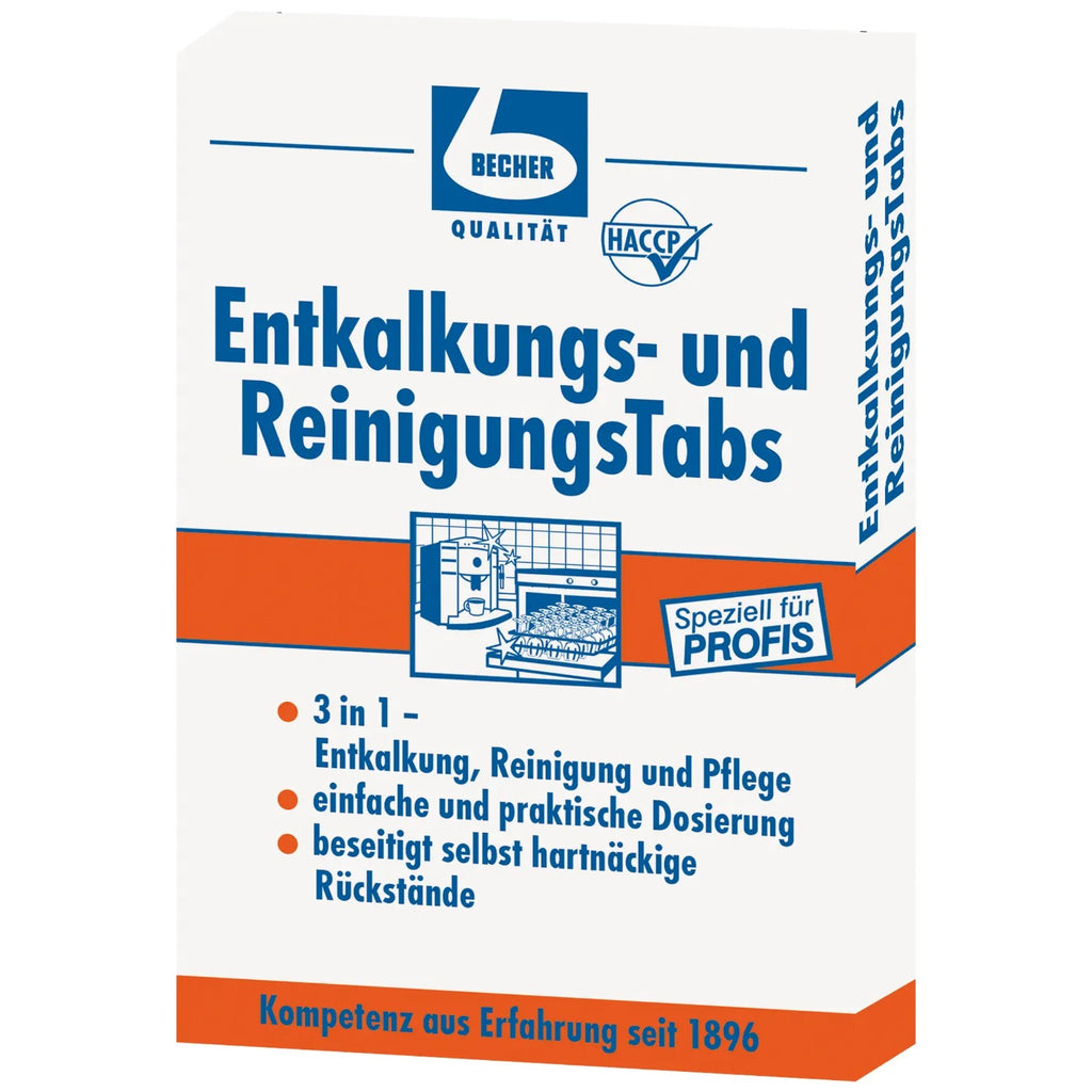DR. BECHER Entkalk/ReinigungsTabs 8 Stück