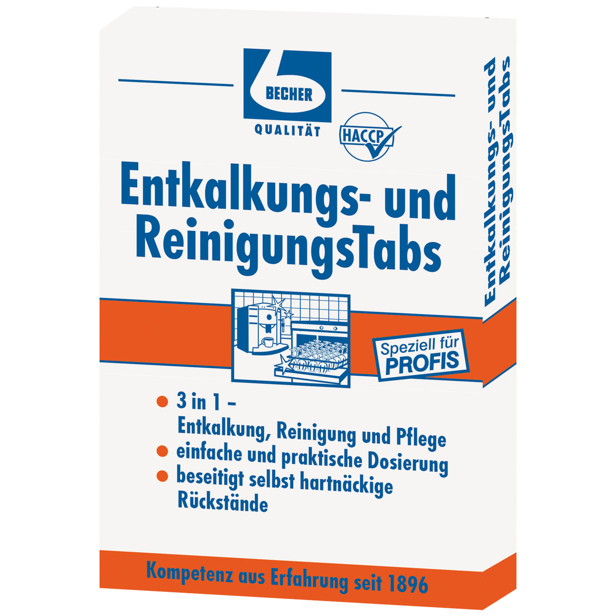DR. BECHER Entkalk/ReinigungsTabs 8 Stück