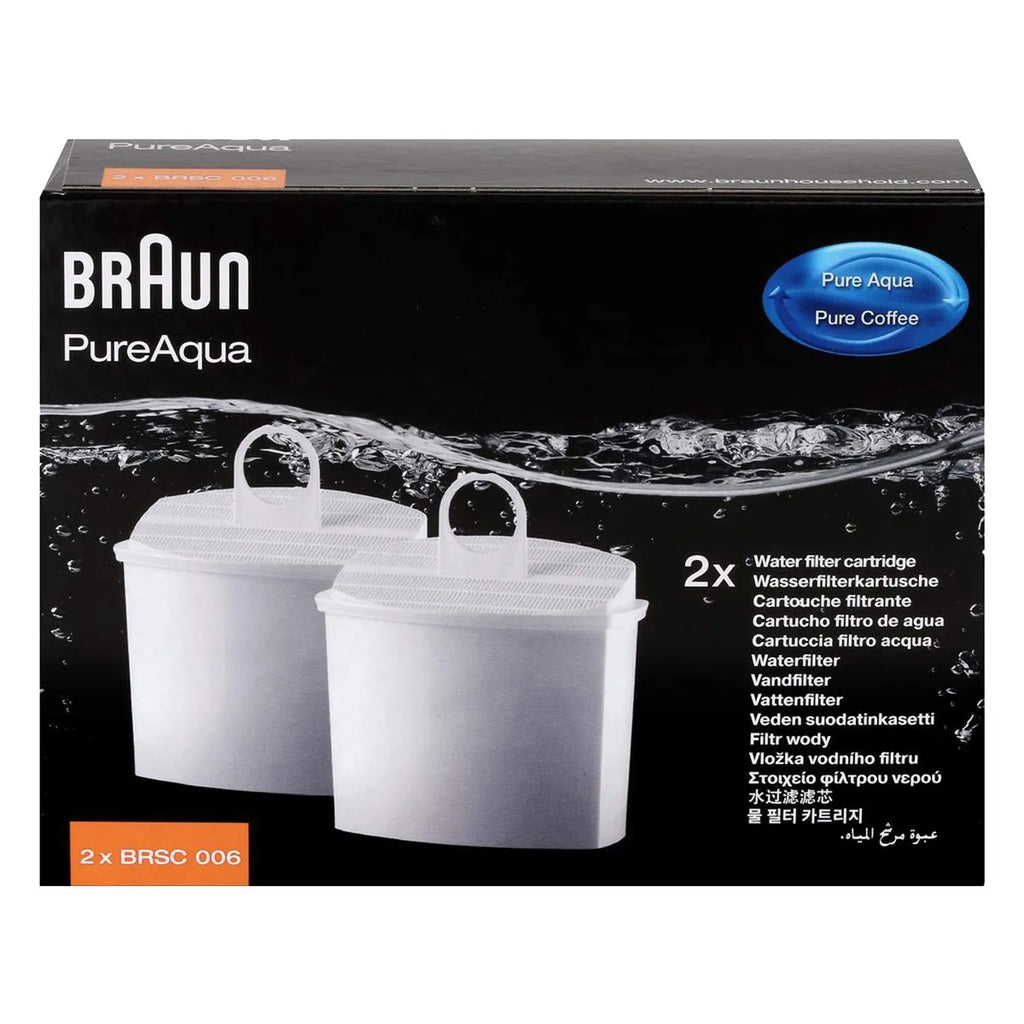 2 BRAUN PURE AQUA Wasserfilterkartusche BRSC006