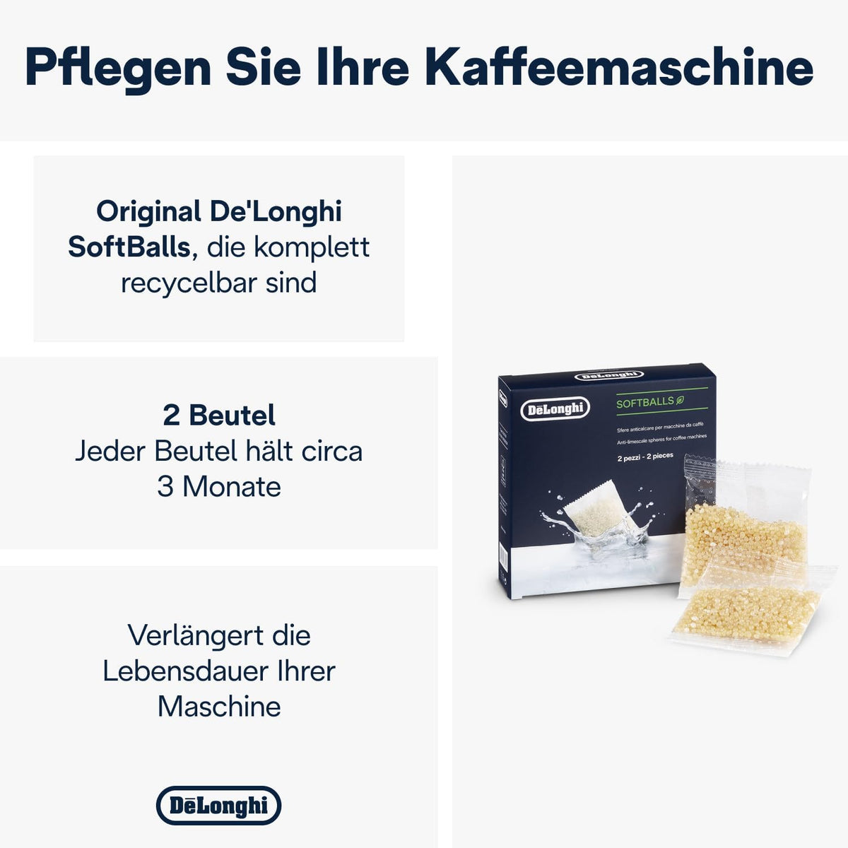 DELONGHI Softballs DLSC551