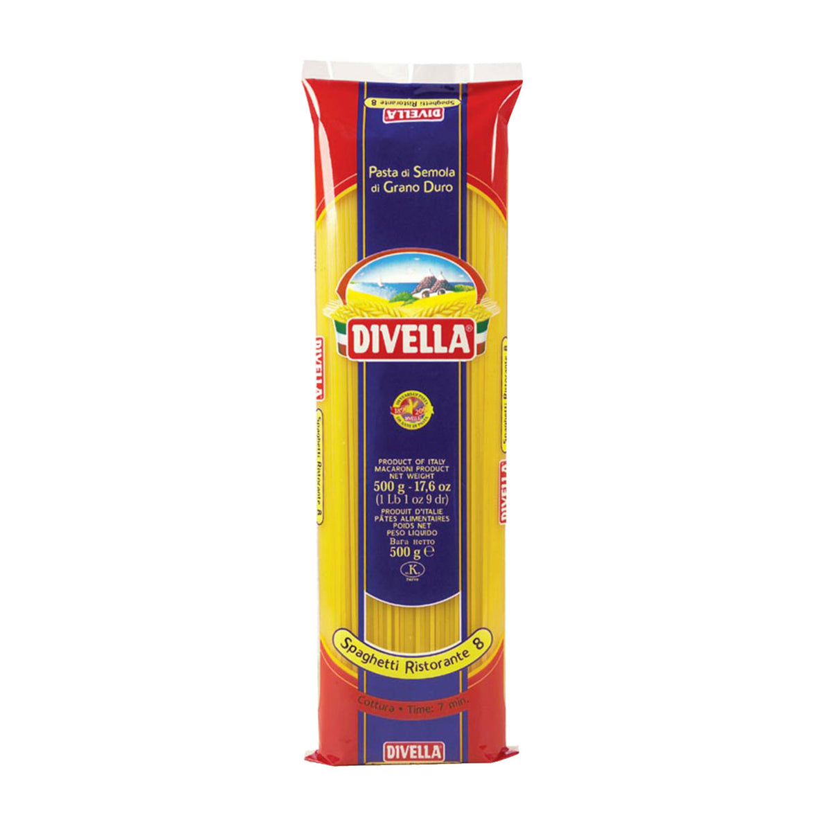 DIVELLA N8 Spaghetti 500g