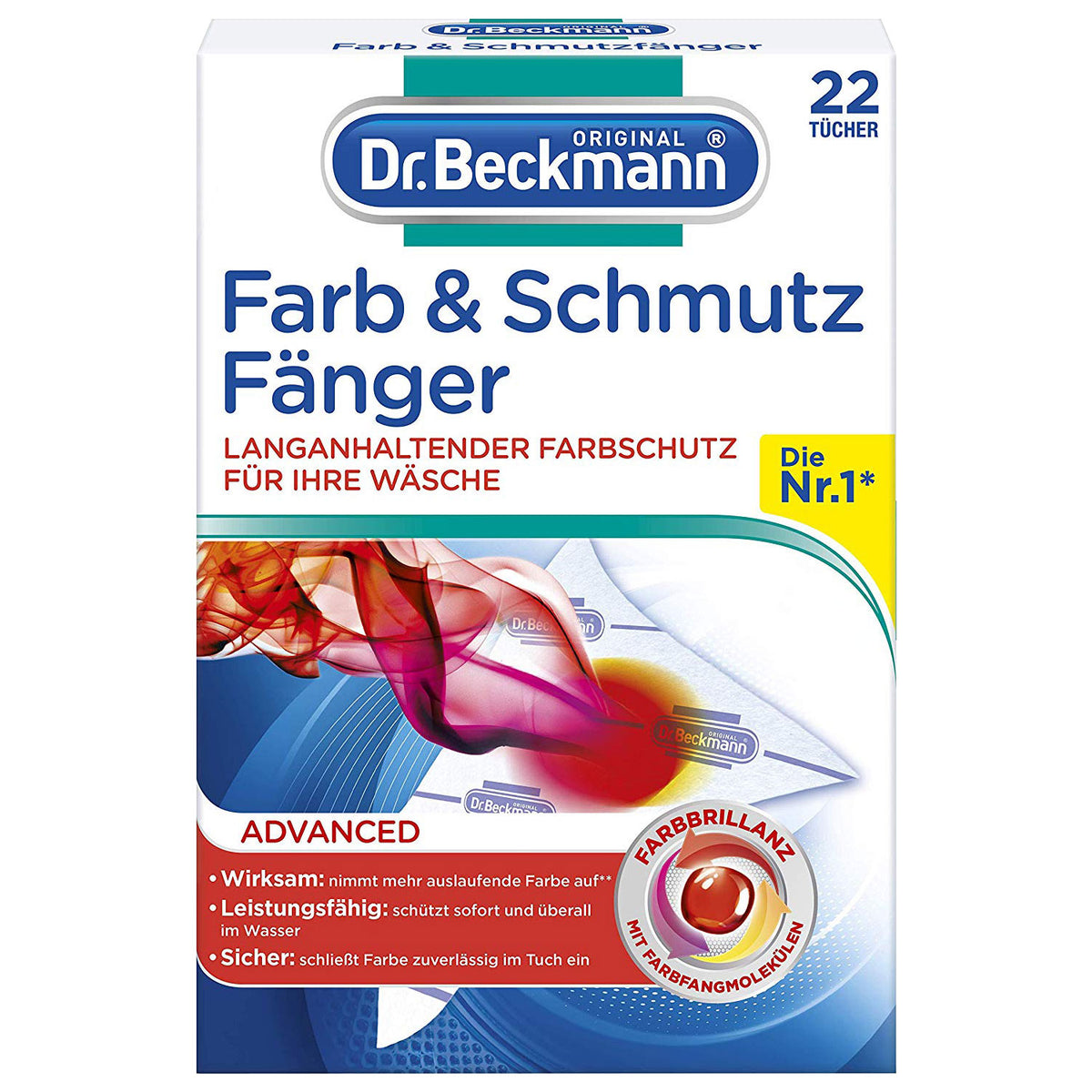 DR. BECKMANN Farb-& Schmutzfänger 22 Stück