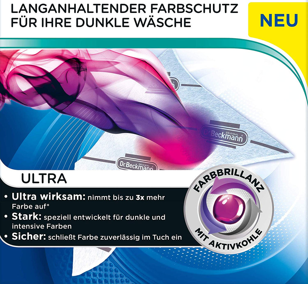 DR. BECKMANN Farb- & Schmutzfänger ULTRA 10 Stück