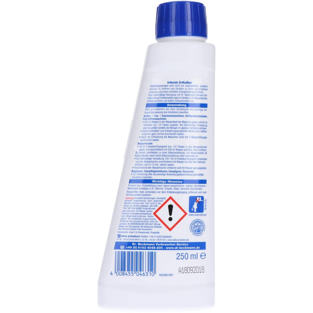 DR. BECKMANN Intensiv-Entkalker 250ml