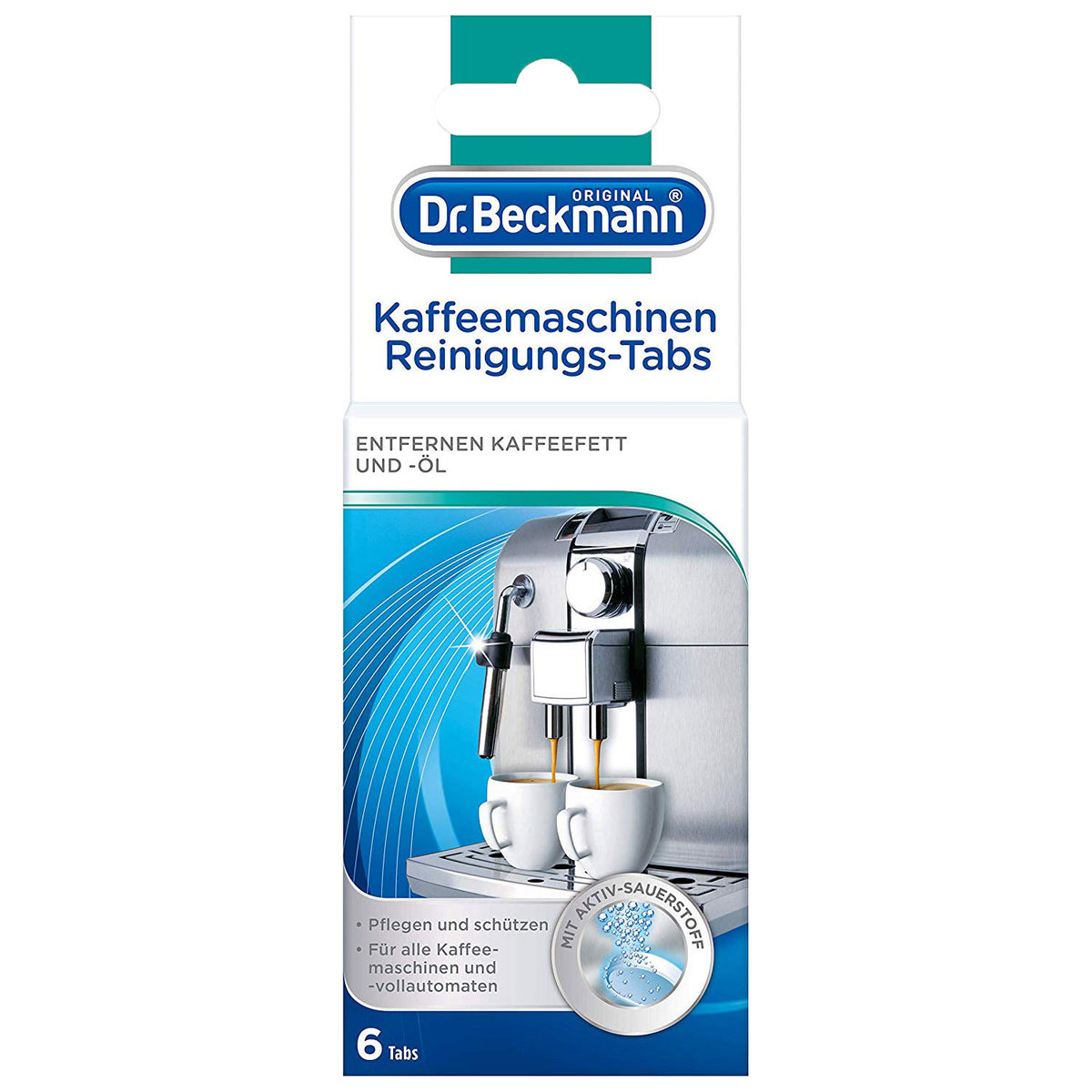 DR. BECKMANN Kaffee Reinigungstabs 6 Stück