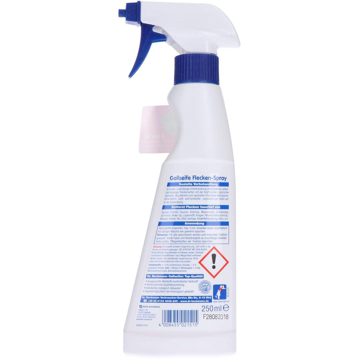 DR. BECKMANN Gallseife Flecken-Spray 250ml