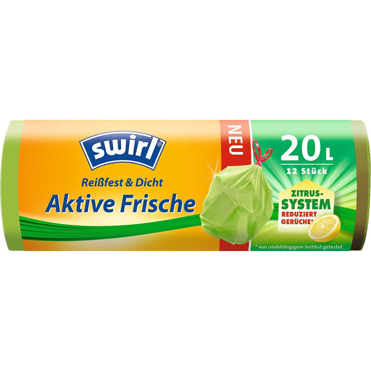 SWIRL Müllbeutel Anti-Geruch 20l mit Zugband