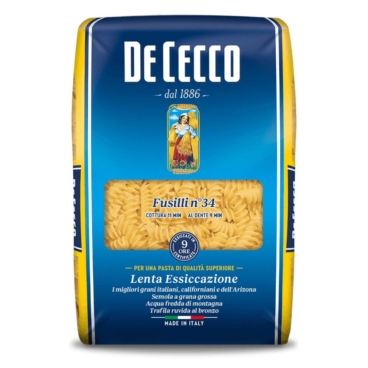 DE CECCO N°34 Fusilli 1000g