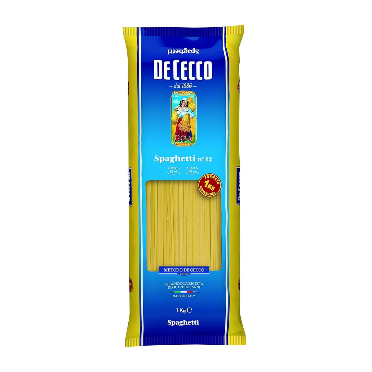 DE CECCO Nr.12 Spaghetti 1000g