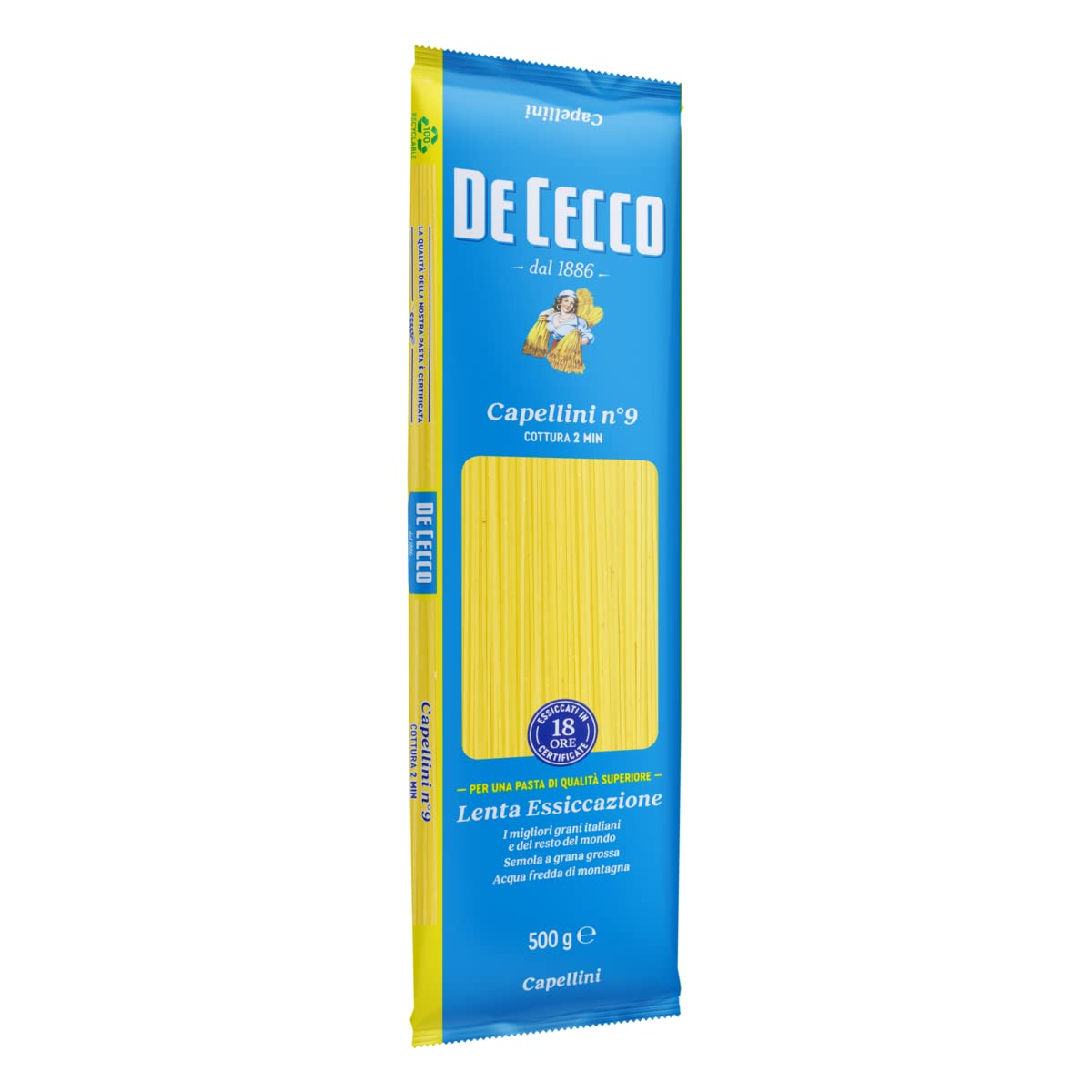 DE CECCO Nr.9 Capellini 500g