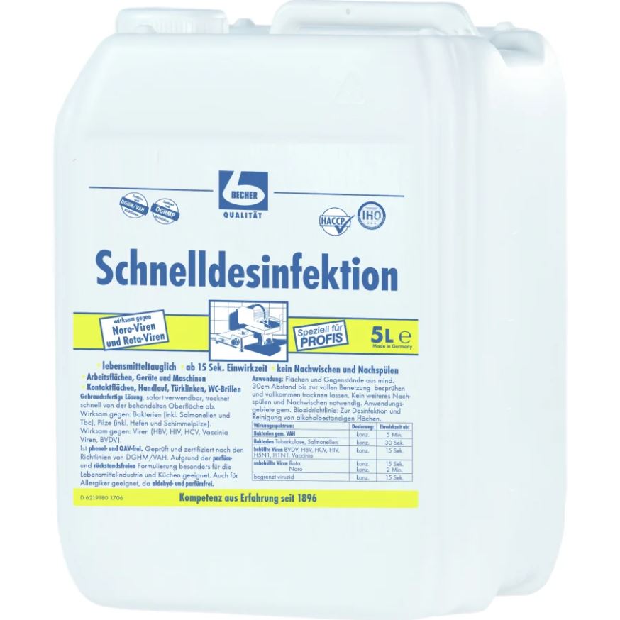 DR. BECHER Schnelldesinfektion 5L