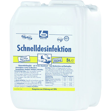 DR. BECHER Schnelldesinfektion 5L